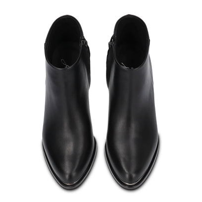 Bamboo Ankle Bootie Black