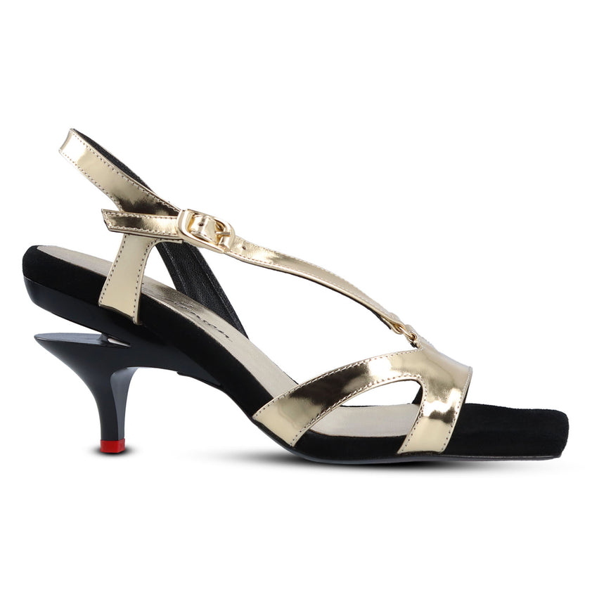 Duplex Rock Chique Sandal Gold