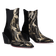 Ohio Dames Enkellaarsjes Safari/Black