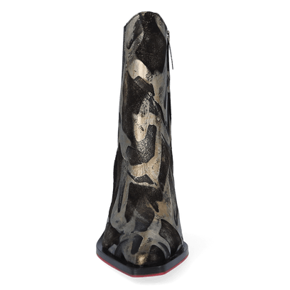 Ohio Dames Enkellaarsjes Safari/Black