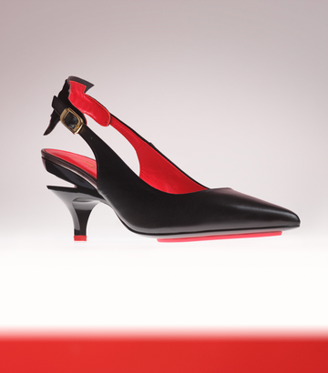 Duplex Rock Chique Slingback Black Duplex Rock Chique Slingback Black