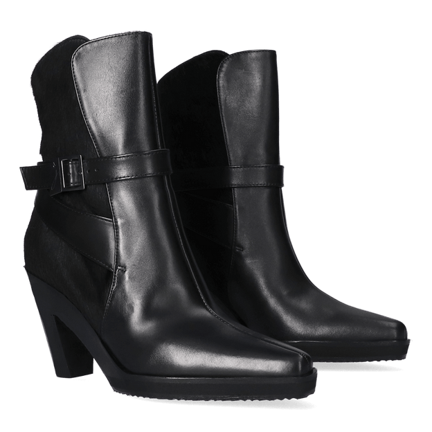 Emilia Dames Enkellaarsjes Nero Emilia Dames Enkellaarsjes Nero