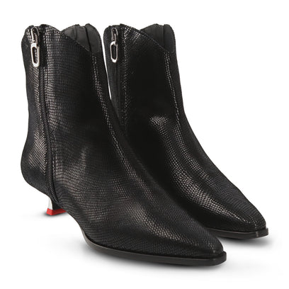 Ieniemimi Douplezip Bootie Black