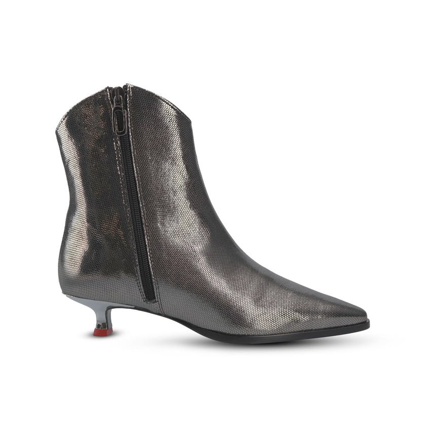 Ieniemimi Douplezip Bootie Silver