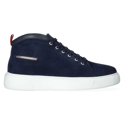 Eastwood Heren Sneakers Camoscio Blue